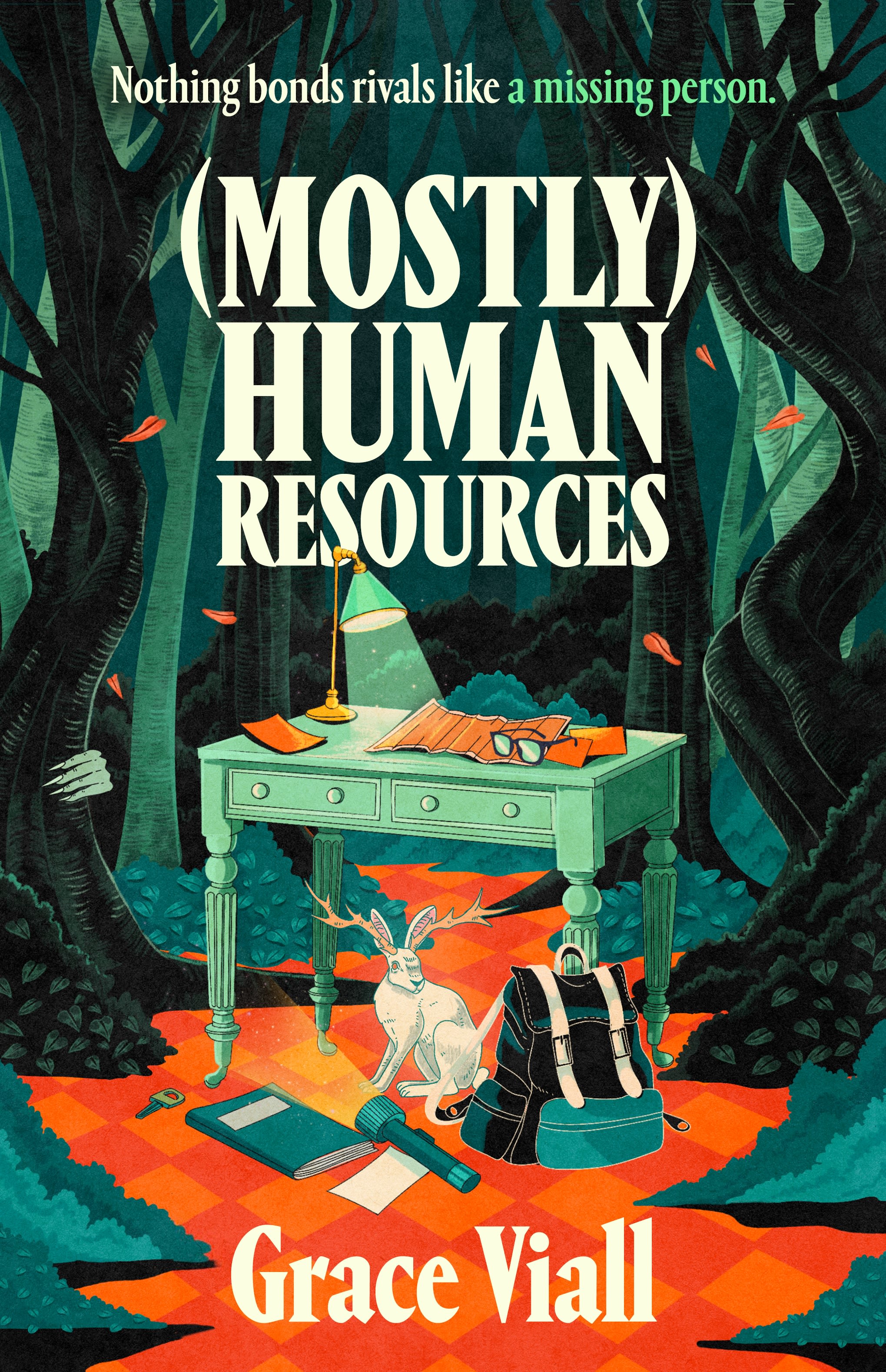 (Mostly) Human Resources: The perfect creepy and cosy Halloween read and INSTANT Sunday Times bestseller book cover